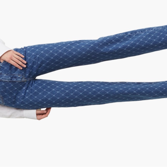 & other stories printed flare jeans - Picture 2 of 4